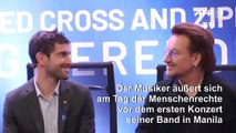 U2-Sänger Bono: Keine Kompromisse bei Menschenrechten