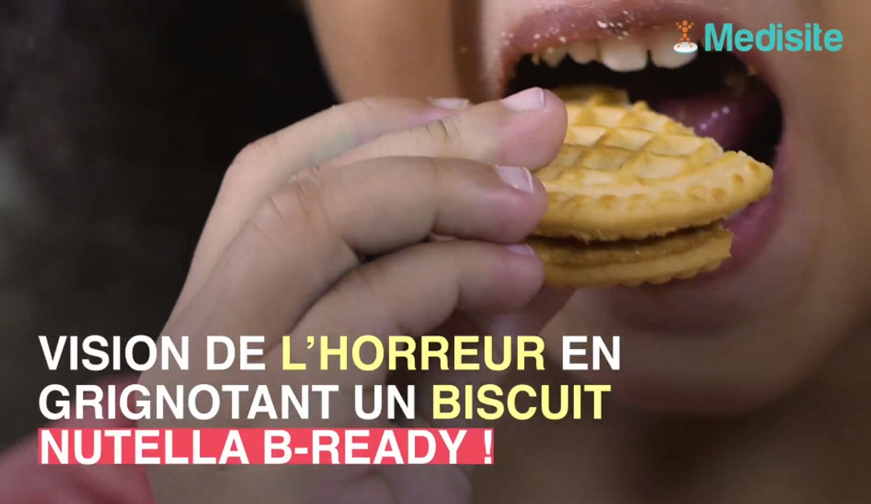 Nutella : il mange une tête de souris, en croquant dans son biscuit !
