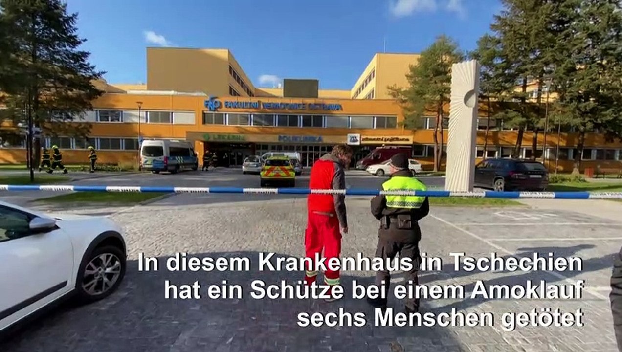 Tschechien: Amokschütze tötet sechs Menschen und sich selbst