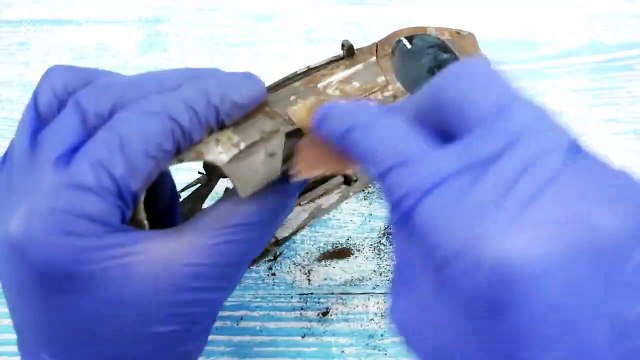 This satisfying video showing an old Lamborghini toy car getting restored will appeal to your inner child