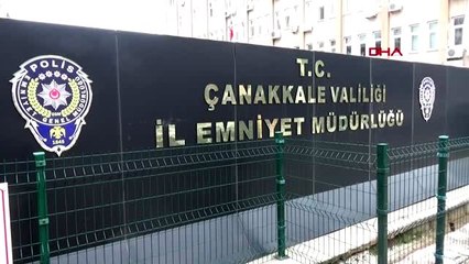 Çanakkale'de hırsızlık şüphesi 4 kişi yakalandı