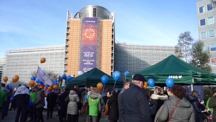 Des éleveurs manifestent à Bruxelles pour briser les mythes autour de la viande