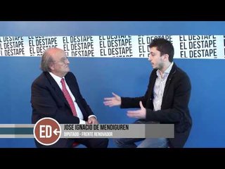 Entrevista a José Ignacio De Mendiguren (primera parte).