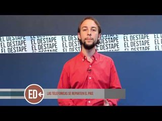 Como las telefonicas se reparten el pais.