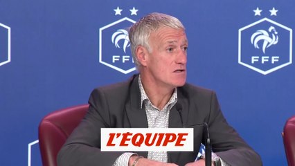 Download Video: Deschamps «Heureux de poursuivre l'aventure» - Foot - Bleus