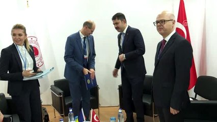 Bakan Kurum, Moldovalı mevkidaşı Ion Perju ile görüştü