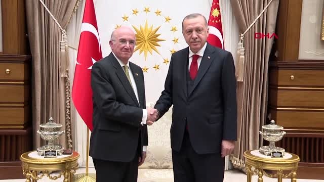 Ankara erdoğan'a meksika birleşik devletleri büyükelçisi jose luis martinez y hernandez'in güven...
