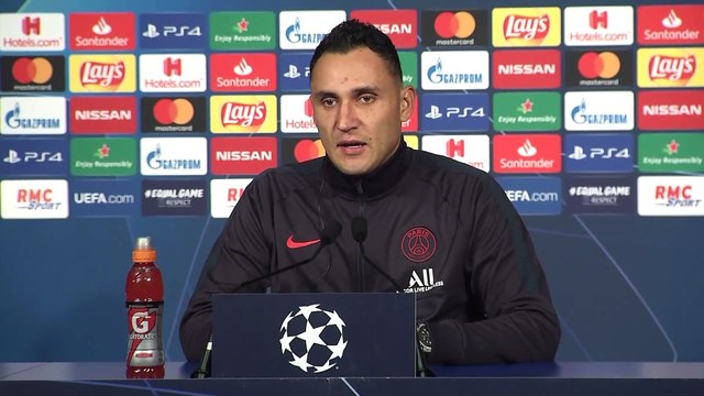 Keylor Navas «Tout donner sur chaque match pour aller le plus loin possible» - Foot - C1 - PSG