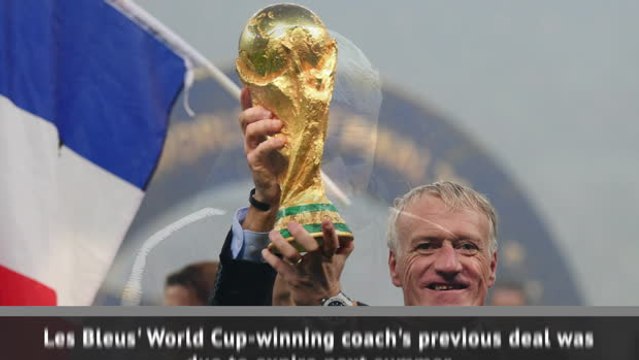 Deschamps extends France contract