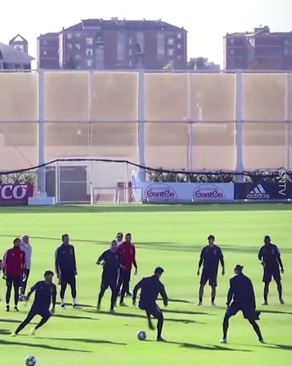 Cristiano Ronaldo pète un câble dans l'entrainement de la Juve