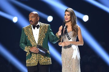 Steve Harvey Is Getting Dragged For His Joke About Miss Colombia
