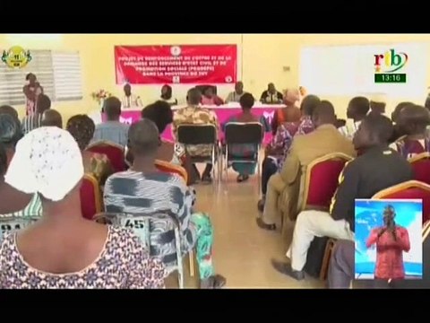 RTB / Lancement du projet de renforcement de l’offre et de la demande des services de l’état civil dans la province du Tuy par des partenaires au développement