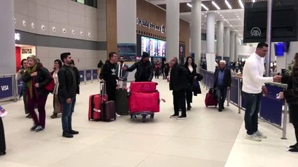 Galatasaray'ın eski futbolcusu Felipe Melo İstanbul'da