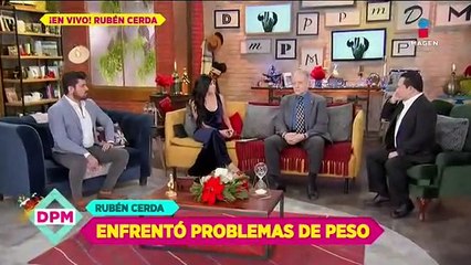 Rubén Cerda: cómo bajó de peso, sus doblajes de voz, Santa Claus y más