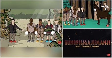 Bundesliga Jumanji Movie Trailer 🎬 – The Best German Football Stars Embark on an Epic Adventure!