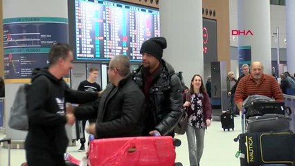 Spor galatasaray'ın eski fotbolcusu felipe melo, istanbul'da