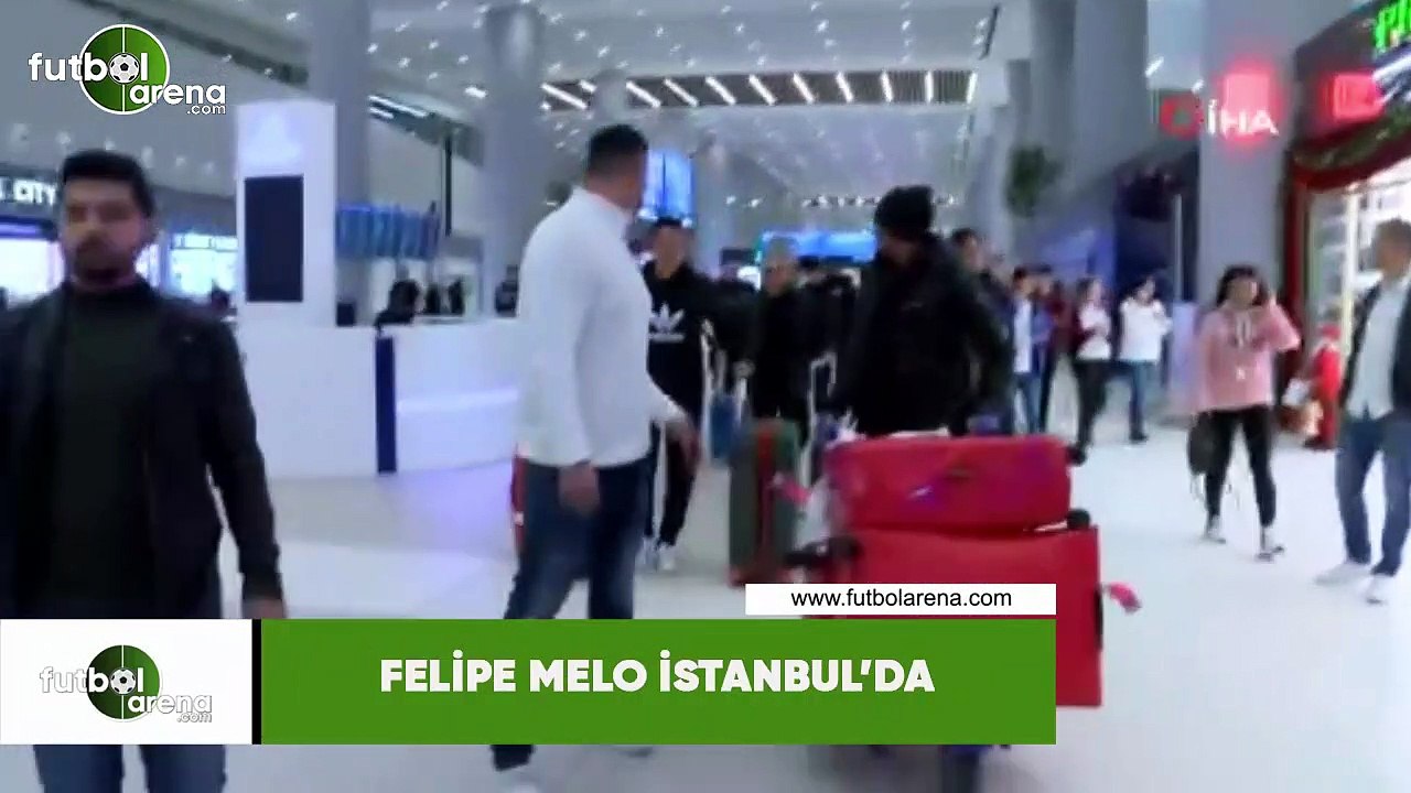 Felipe Melo İstanbul'da
