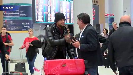 Galatasaray'ın eski fotbolcusu Felipe Melo, İstanbul'da