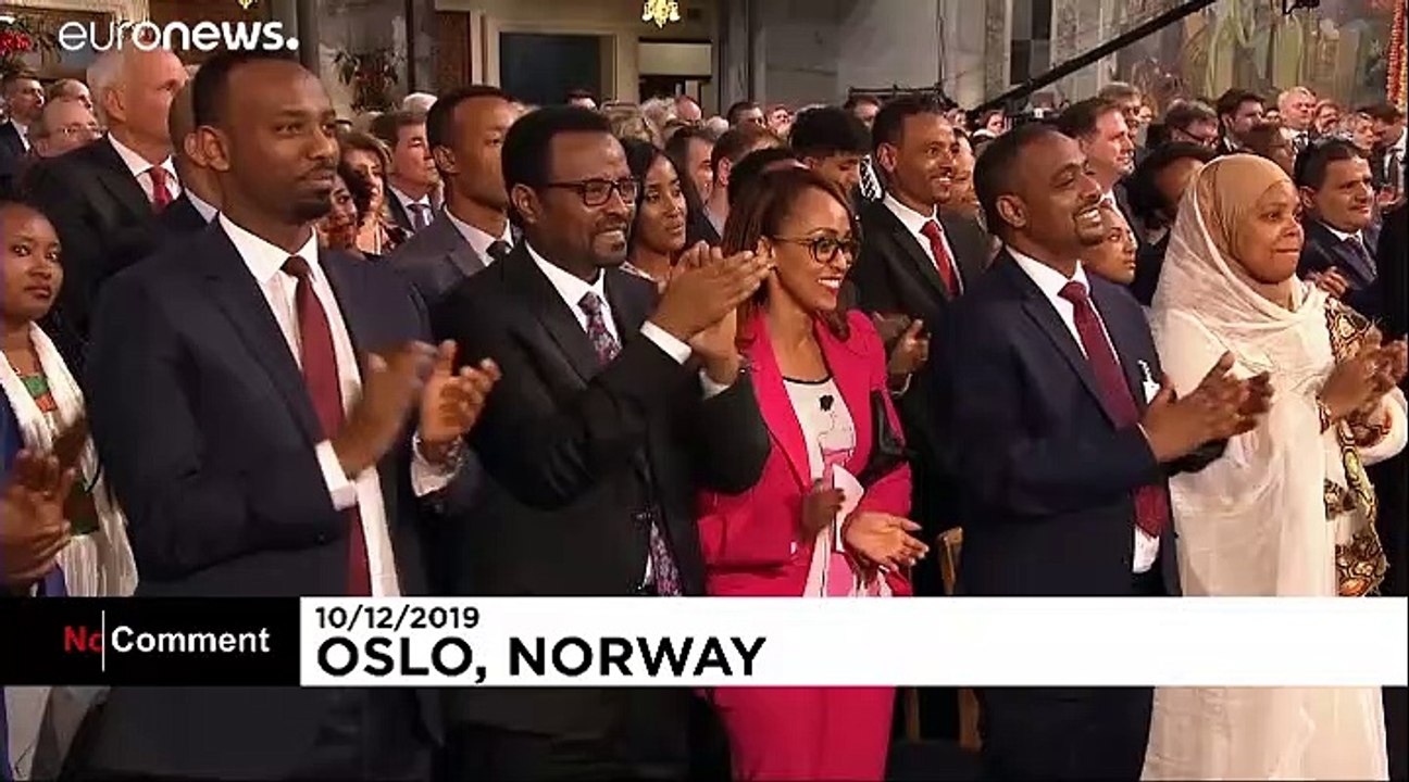 Ethiopia PM Abiy Ahmed receives Nobel Peace Prize