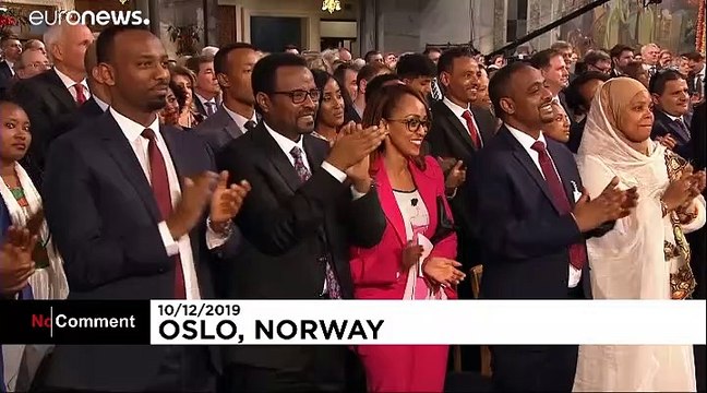 Ethiopia PM Abiy Ahmed receives Nobel Peace Prize