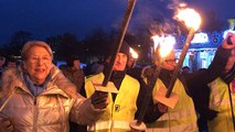 600 manifestants contre le projet de retraite