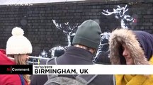 Το νέο έργο του Banksy για τους άστεγους της Βρετανίας