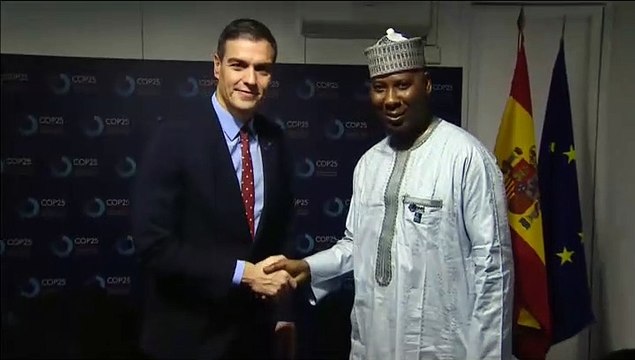 Pedro Sánchez se reúne con Harrison Ford y otras importantes personalidades en la Cumbre del Clima