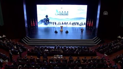 YTB Başkanı Eren: "(Ahıska sürgünü) Mezar taşları olmayan şehitlerimiz var"