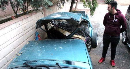 Antalya'daki ikiye ayrılan araçtan yürüyerek çıkan sürücü Pamukçu: "Mucize eseri kurtuldum"