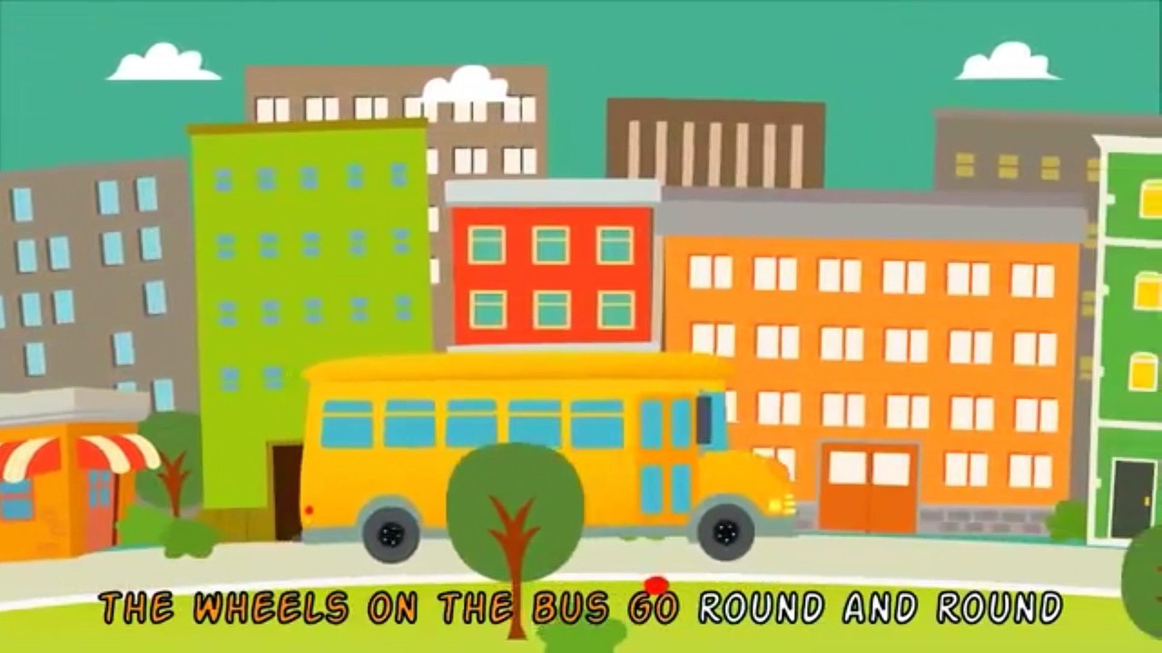 Wheels on the Bus   Nursery Rhymes & Kids Songs