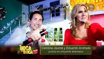 Carolina Jaume y Eduardo Andrade juntos en proyectos televisivo