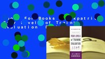 About For Books  Kirkpatrick's Four Levels of Training Evaluation  Review