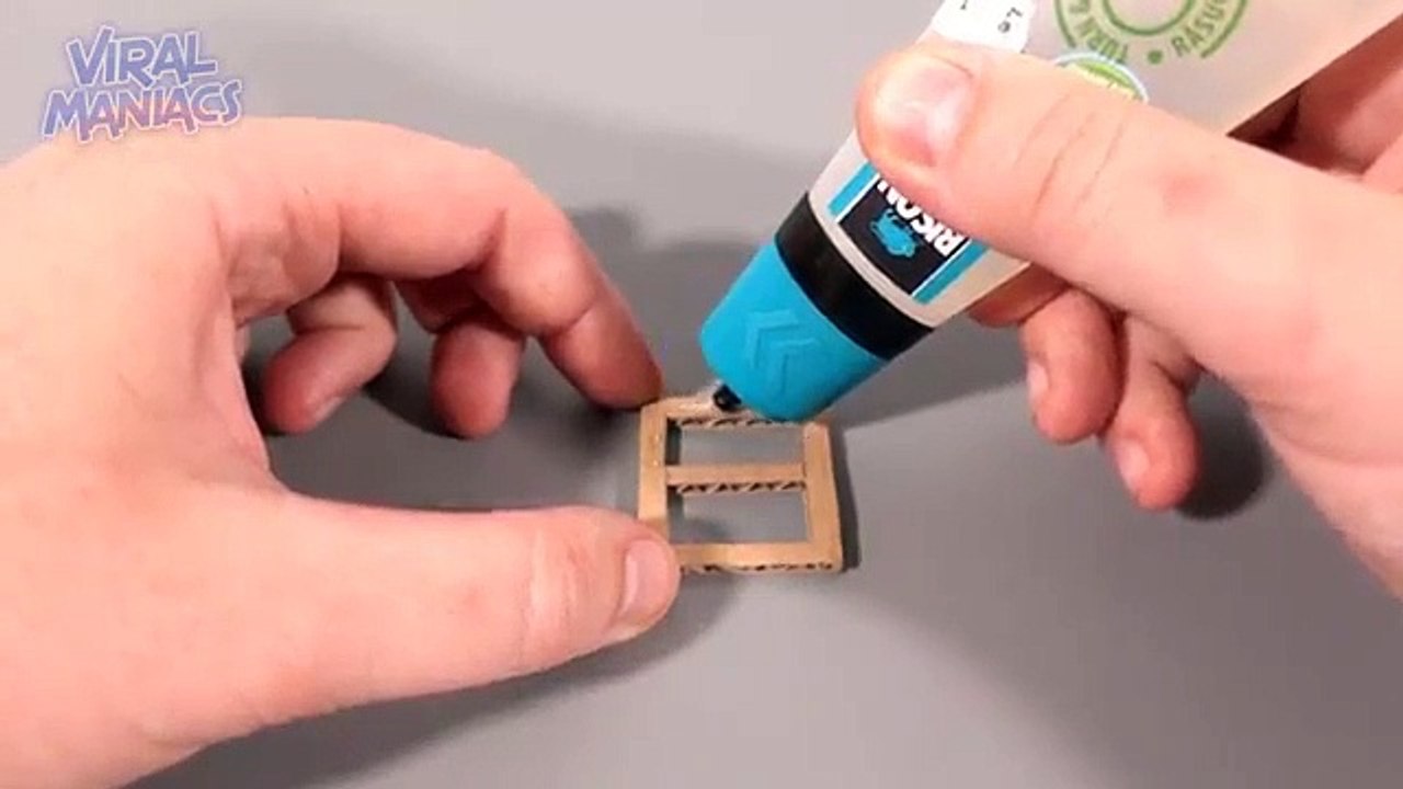 How To Make A Nice Cardboard House Step By Step - Cardboard House Model Easy