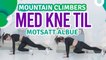 Mountain climbers med kne til motsatt albue - Trenings Glede