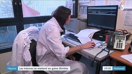 Hôpital : les internes débutent une grève illimitée