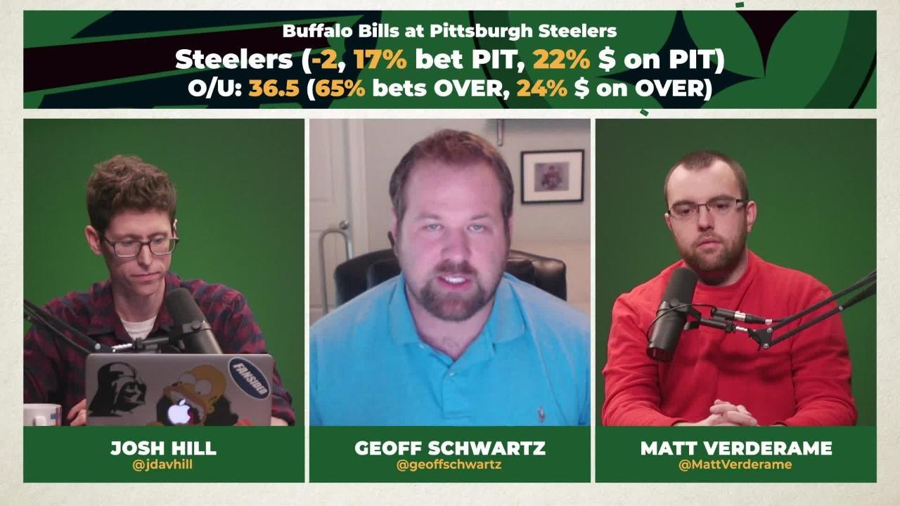 Place Your Bets: Bills v Steelers