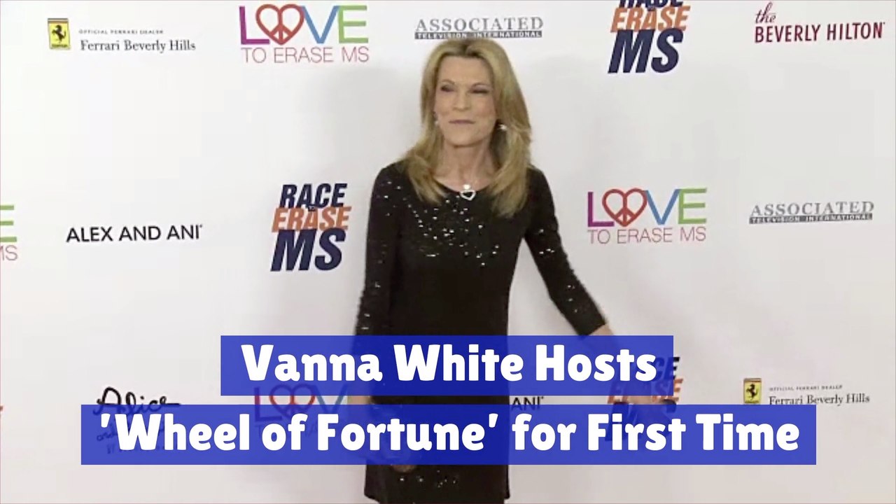 Vanna White Becomes A Host