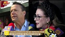 Laura Zapata ni se inmuta por las ofensas de Alfredo Adame. |  Ventaneando