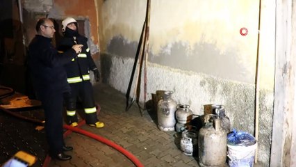 İki kez yanan evden aile dramı çıktı