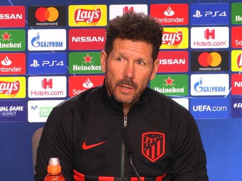 Groupe D - Simeone : Les bons résultats vont finir par arriver