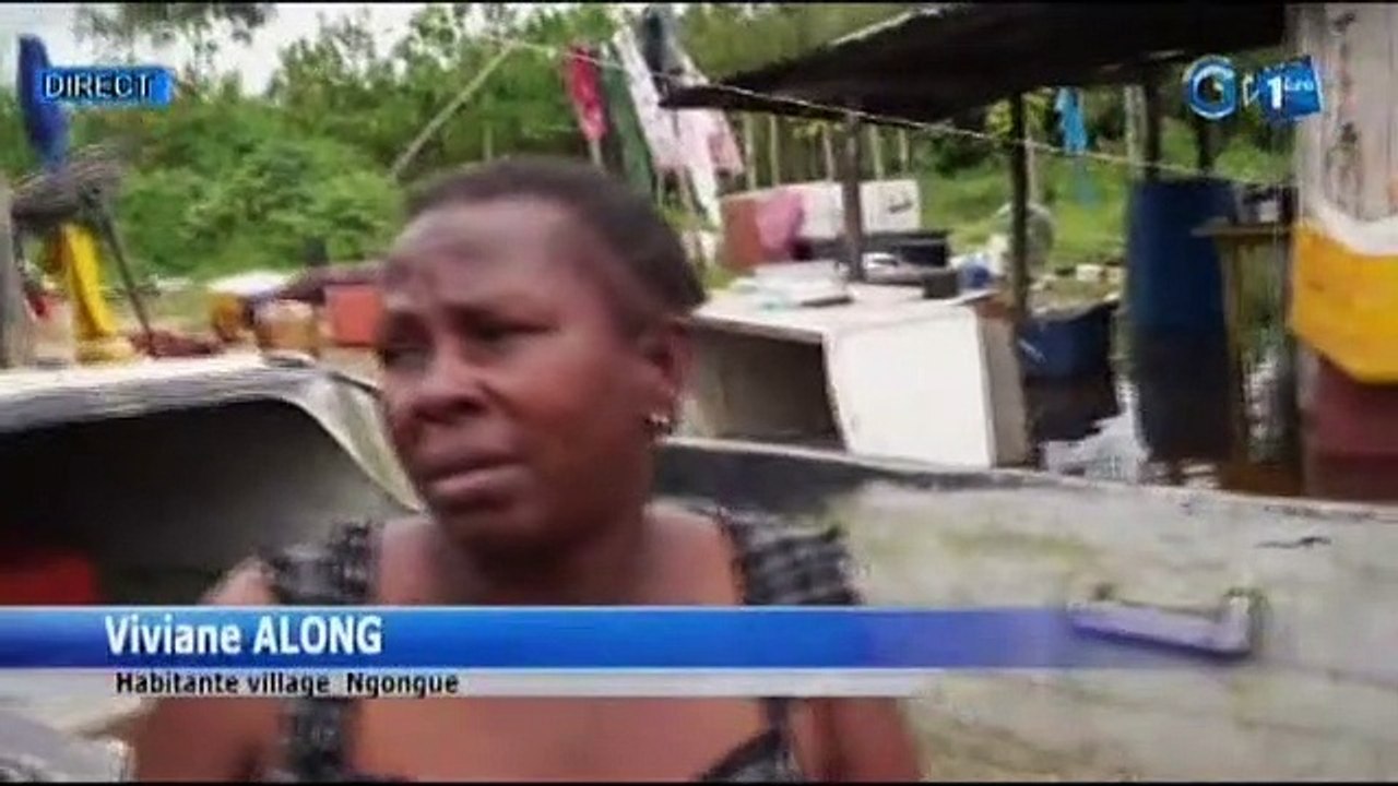 RTG - Inondation dans la province de l’Ogooue maritime : Le gouverneur se rend sur les lieux