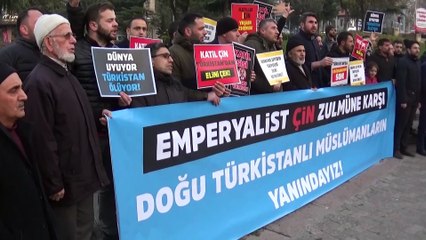 Amasya'da Doğu Türkistan protestosu - AMASYA