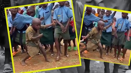 This kid's dance style has become viral on social media