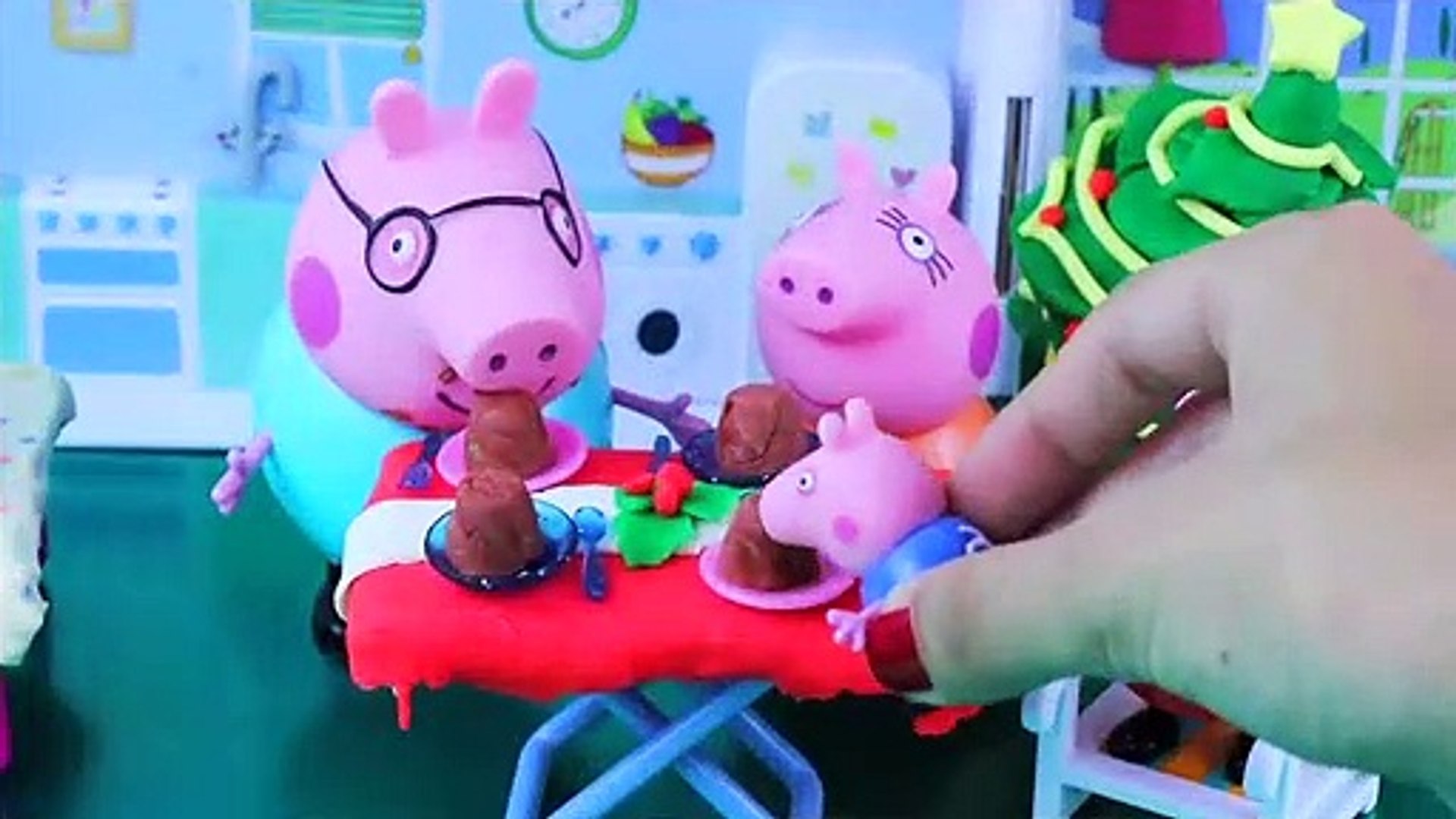 Peppa Pig Italiano Episodio di Natale con i Giocattoli e Pongo Ep. 1 -  video Dailymotion