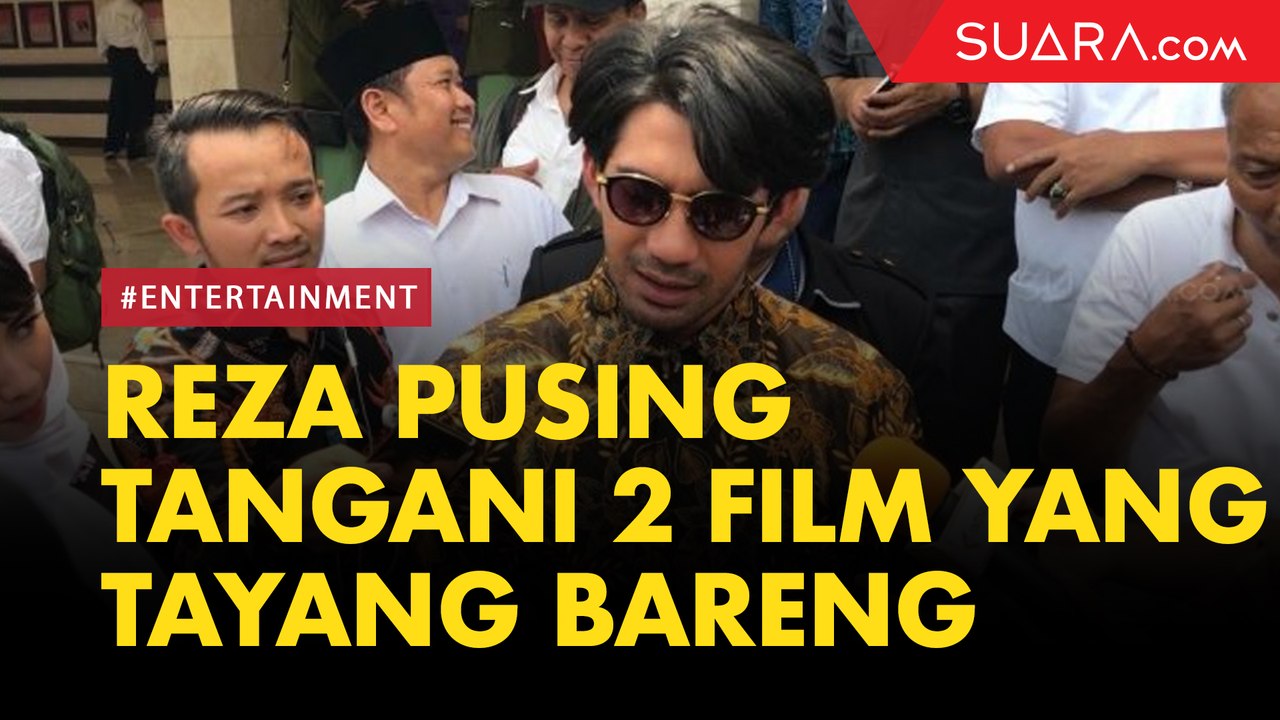 Pusing, Reza Rahadian Tangani 2 Filmnya yang Tayang Bareng