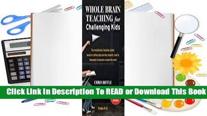 Full E-book Whole Brain Teaching for Challenging Kids  For Trial