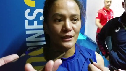 Gina Iniong bags gold in women’s 55-kilogram kick light category