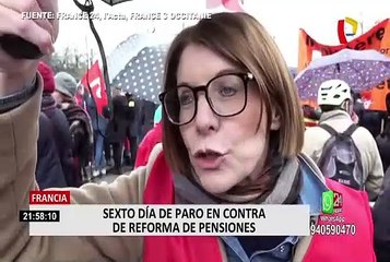 Francia: sexto día de paralizaciones contra las reformas de Macrón