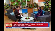 Unang Hirit: Two-time SEA Games gold medalist Kristine Knott, LIVE sa 'Unang Hirit!'