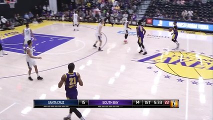 Devontae Cacok (21 points) Highlights vs. Santa Cruz Warriors